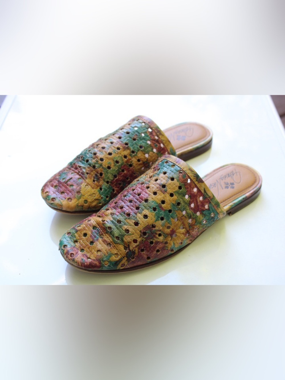Patricia Nash Flavia flat mules